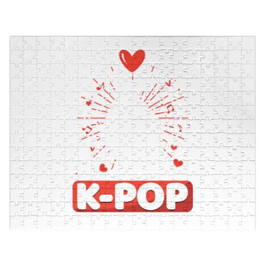 I Always Listen To K-pop Korean Music K-Pop Jigsaw Puzzles