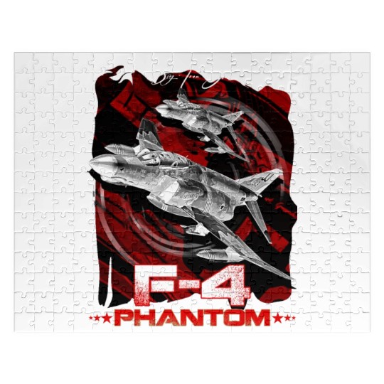 F-4 Phantom Us Air Force Fighter jet Jigsaw Puzzles