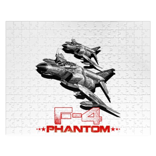 F-4 Phantom Us Air Force Fighter jet Jigsaw Puzzles