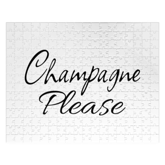 Champagne Please Jigsaw Puzzles