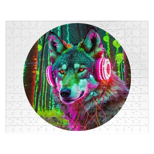 Electric Wilderness Glow 2 Jigsaw Puzzles