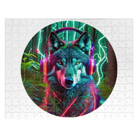 Electric Wilderness Glow 1 Jigsaw Puzzles