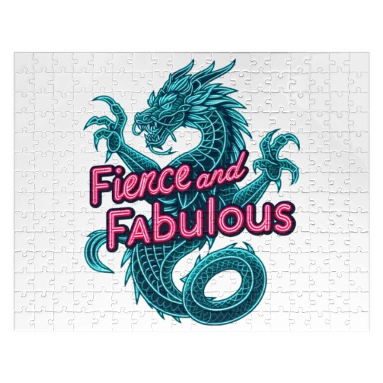 Dragon: Fierce and fabulous Jigsaw Puzzles