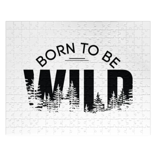 born to be wild Jigsaw Puzzles