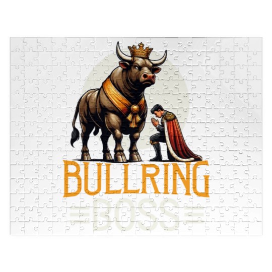 Rodeo Bull Riding Livestock Show Farmer Cattle Jigsaw Puzzles