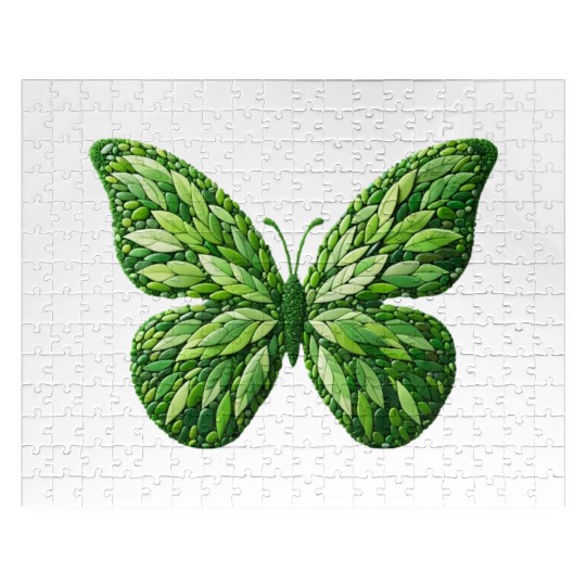 Verdant Leafwing Monarch Butterfly Jigsaw Puzzles