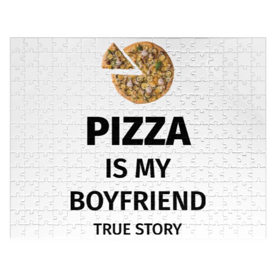 PIZZA is my Boyfriend - Girlfriend True Story Jigsaw Puzzles