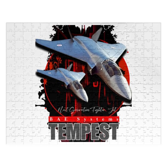 BAE Systems Tempest Next-Generation Fighter Jet Jigsaw Puzzles