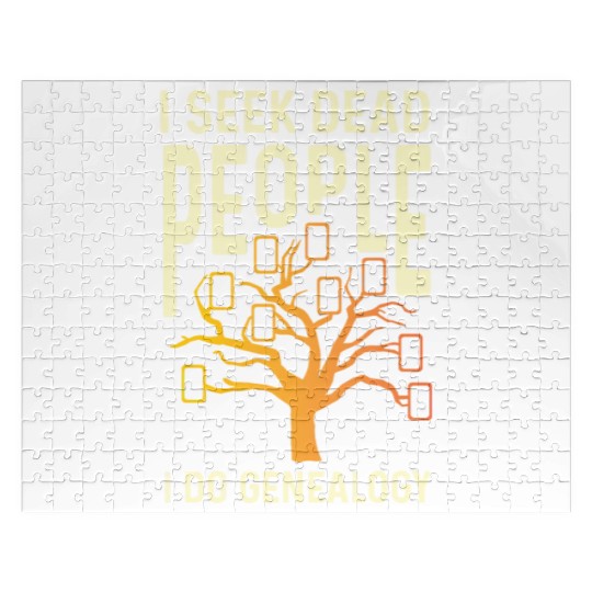 I Do Genealogy Archivist Gift Jigsaw Puzzles
