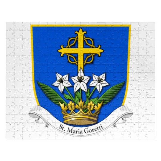 St Maria Goretti Lily Saints Catholic Purity Jigsaw Puzzles