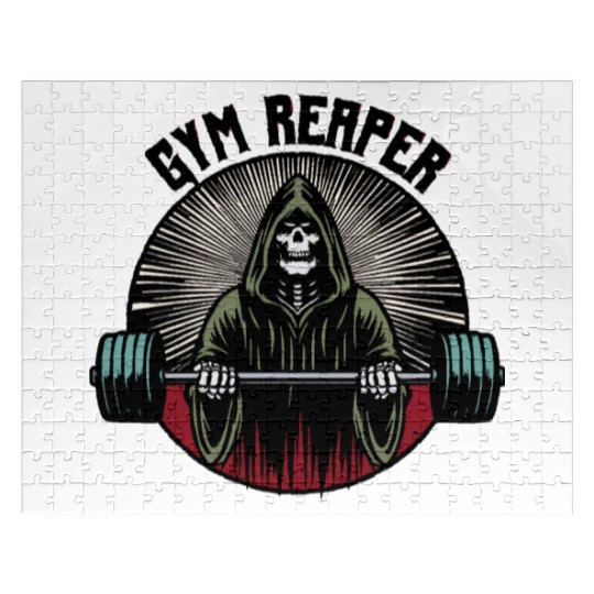 Gym Reaper Workout Jigsaw Puzzles