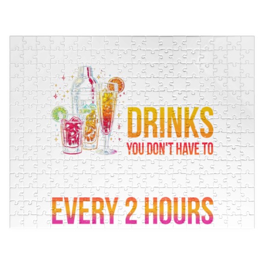 Bartender funny Bartending Jigsaw Puzzles