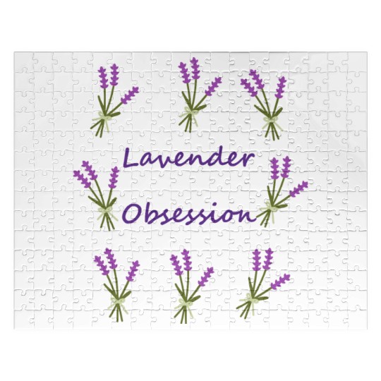 Aromatherapy Lavender Obsession Jigsaw Puzzles