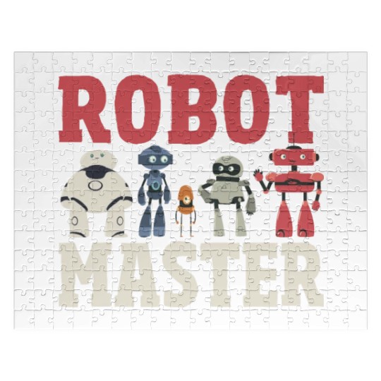 Robot Master Robots Engineer Robotics Jigsaw Puzzles