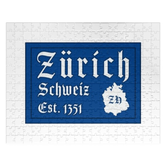 Zürich Switzerland Jigsaw Puzzles