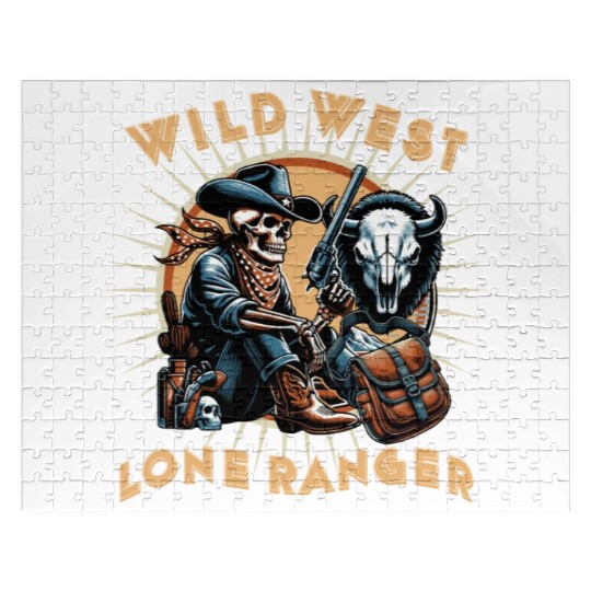WILD WEST LONE RANGER Jigsaw Puzzles
