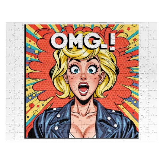 OMG Funny comics Jigsaw Puzzles