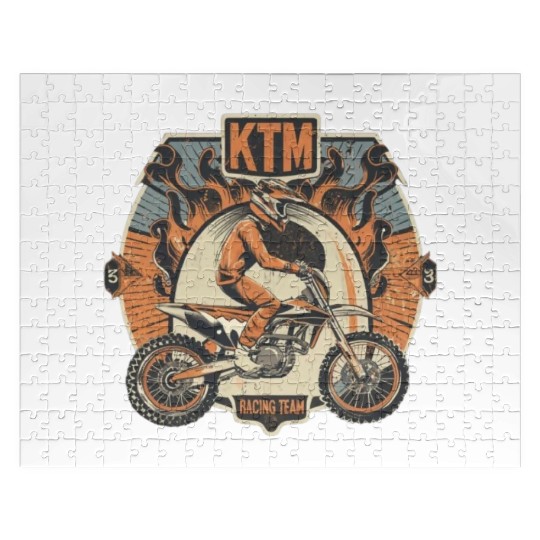 ktm racing team Jigsaw Puzzles