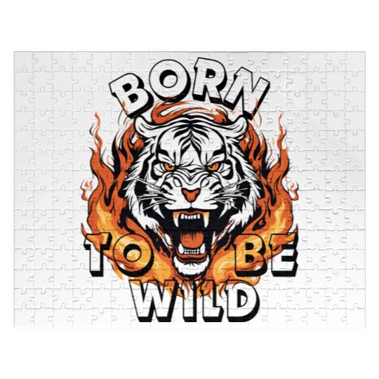 Born To Be Wild, Tiger Jigsaw Puzzles