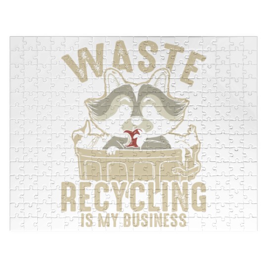 Funny Raccoons Trash Panda Racoon Lovers Jigsaw Puzzles