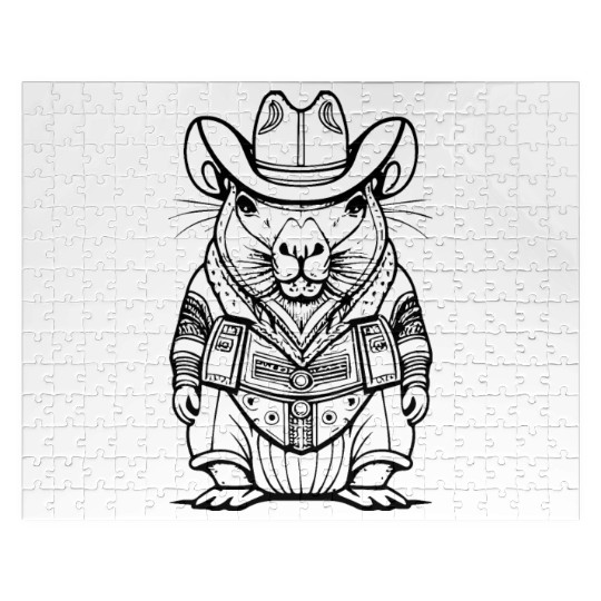 Capybara Jigsaw Puzzles Rodent