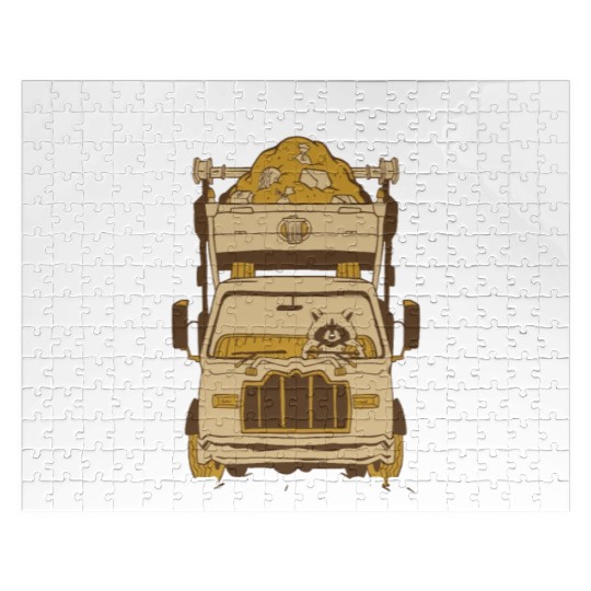 Funny Raccoons Trash Panda Racoon Lovers Jigsaw Puzzles