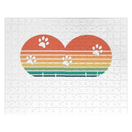 My dog is my valentine . Jigsaw Puzzles