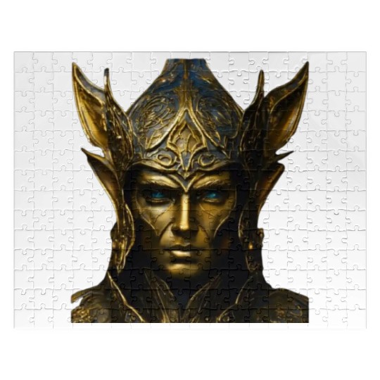 Portrait of an Ancient Monarch Jigsaw Puzzles