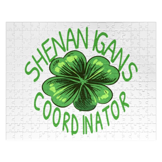 Shenanigans Coordinator St Patrick Jigsaw Puzzles