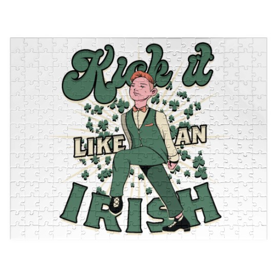 Irish Dance Feis Kick It Like An Irish Jigsaw Puzzles