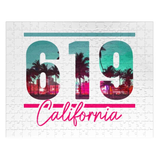 San Diego California Vintage Souvenir Jigsaw Puzzles
