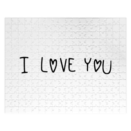 i love you Jigsaw Puzzles
