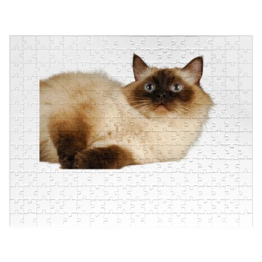 The Ragdoll Cat, Cat Mom, Cat Dad, Pet lover Jigsaw Puzzles