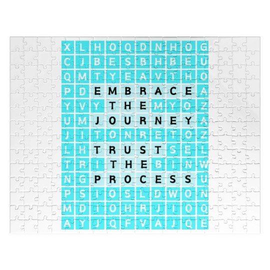 Embrace The Journey Trust The Process Jigsaw Puzzles