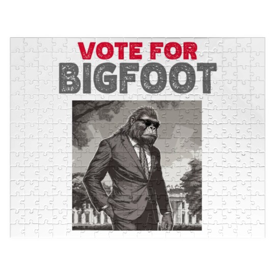 Presidential elections 2024 Bigfoot Jigsaw Puzzles