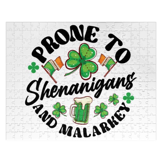 Prone to Shenanigans Jigsaw Puzzles