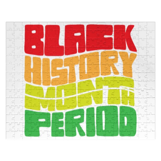 Black History Month Period African American Pride Jigsaw Puzzles