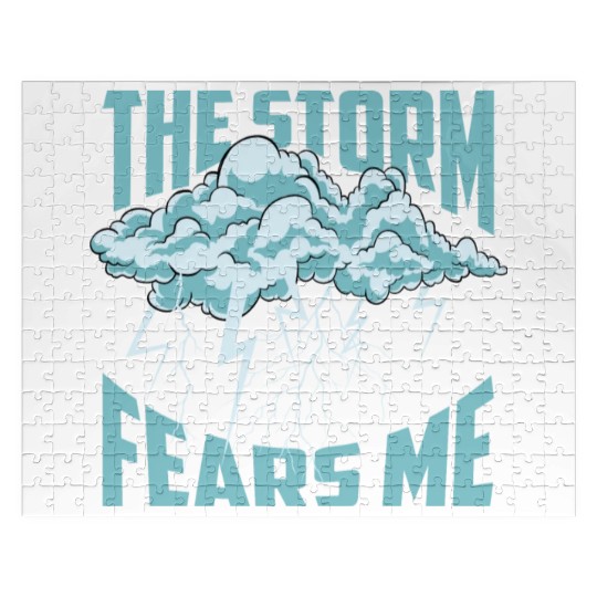 Storm Fears Me Content Creator Gift Jigsaw Puzzles
