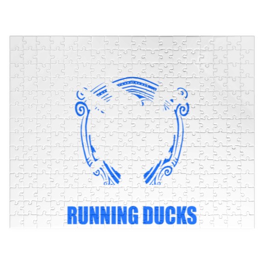 Indian Runner Gift Running Duck Jigsaw Puzzles