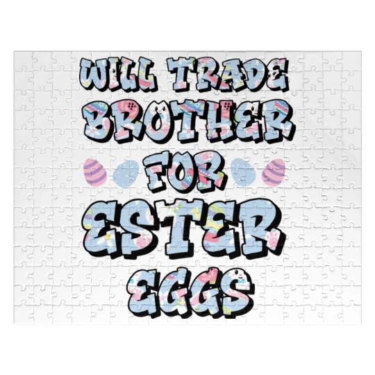 Easter Egg Negotiations: Sibling Swapsies Edition Jigsaw Puzzles