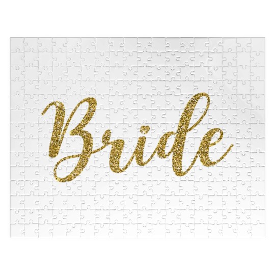 Bride Bachelorette Party Bridal Wedding Jigsaw Puzzles