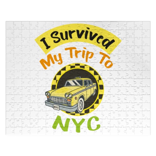 I Survived My Trip To NYC Jigsaw Puzzles
