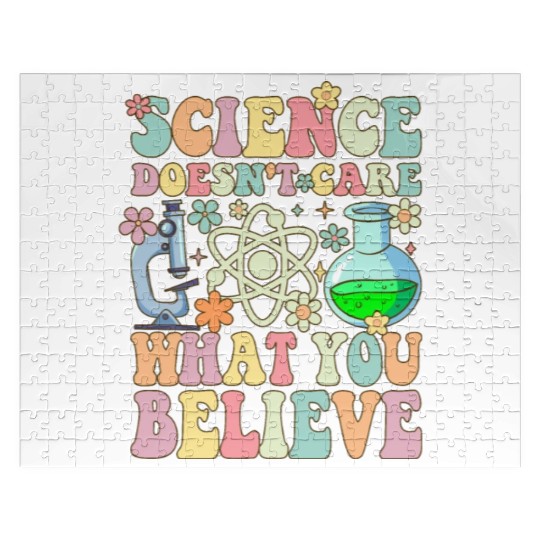 Groovy Science Teacher Jigsaw Puzzles
