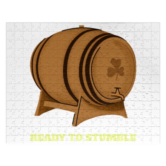 St. Patrick's Day - Beer Barrel Jigsaw Puzzles