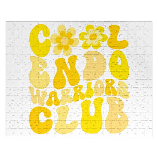 Cool Endometriosis Warriors Club Jigsaw Puzzles
