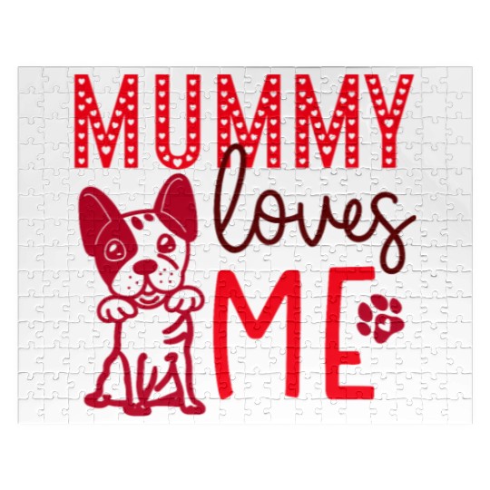 Mummy loves me Jigsaw Puzzles
