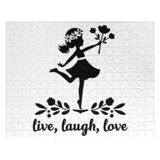 Live, laugh, love Jigsaw Puzzles
