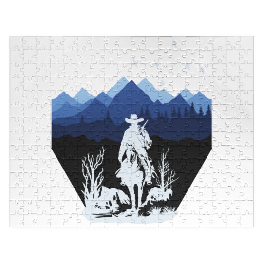 Countryside Cowboy 1 Jigsaw Puzzles