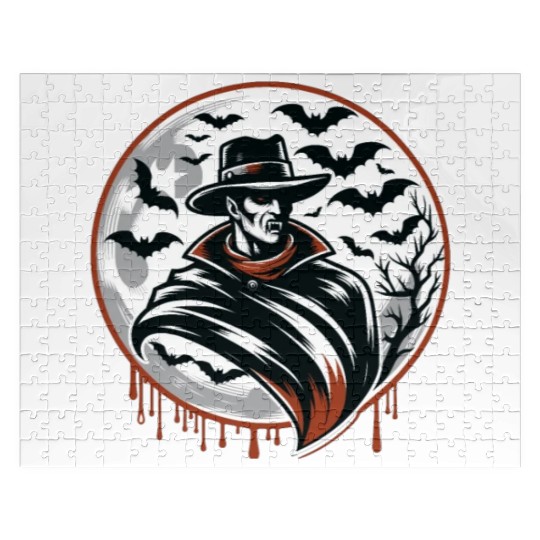 Cowboy Barn Bull Rider Rodeo Country Western Gift Jigsaw Puzzles