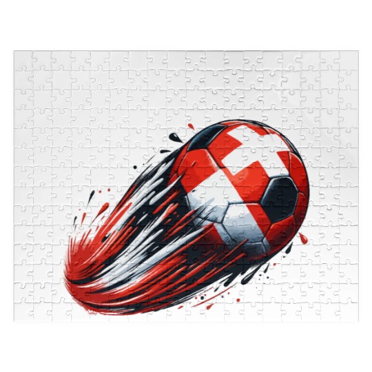 Switzerland Footballgraphic illustrationsoccer mot Jigsaw Puzzles